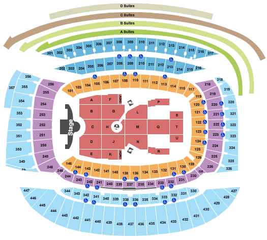 Soldier Field Ed Sheeran Seating Chart